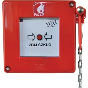 Сигнальная колонна Promet ROP-A с молоточком 1×LED красная мигающая, контакты XY, W0-ROP-A M1/2K XY CB 0