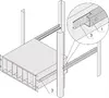 SCHROFF adapter for C-profile to module supports, 475 mm Photo 2