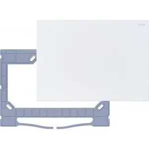 Plastic Cover CALEFFI model 359801 in white RAL 9010 with mounting element