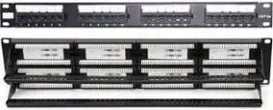 Patch panel 19" 24-port Cat5e UTP Sabaj 19-0011