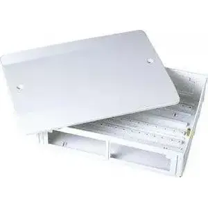 Inspection wall box CALEFFI 360032 — plastic enclosure 320×250×90 mm