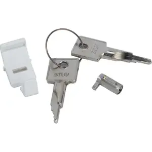 Hager cabinet lock with 2 keys for distribution panel GOLF VF/VS VZ794N
