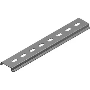 Mounting rail Baks EURO SZP35H7/2 steel sheet 1 mm thickness, model 613120