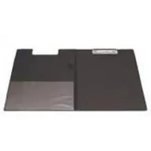 Rakstāmplāksne Q-Connect KF01300 A4 PVC melna — A4 formāta PVS materiāls, 1 gab.