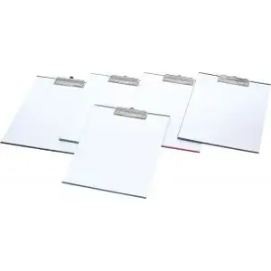 Clipboard A4 PBS Connect PBSX0695 — hardboard clipboard with clip, mixed colors