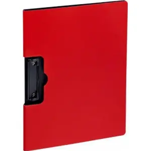 Folder with Clip Grand GR-2205, red — document folder with metal clip, A4-compatible