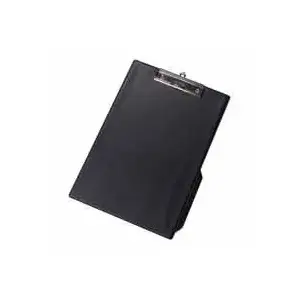 Clipboard Q-Connect KF01296, melns, cieta pamatne ar skavu