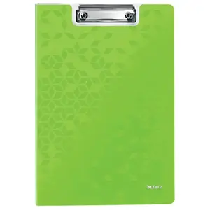 LEITZ WOW planšete ar vāku — A4 polifoma planšete, zaļa, 230×330×18 mm