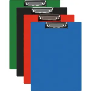 Папка-планшет Q-Connect KF16596 PVC A5 с зажимом для документов