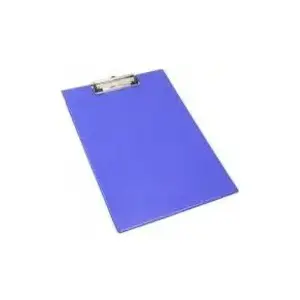 Clipboard board Polsirhurt A4 with clip, blue
