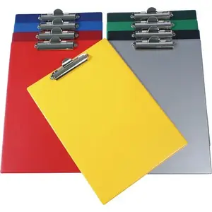 Rakstāmplāksne ar skavu A4 Biurfol KH-01-07 C.ZIEL — A4 formāts, cieta vienpusēja