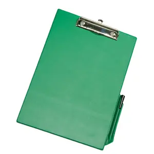 Clipboard Q-Connect KF01299 — hardboard writing pad with clip, A4-compatible
