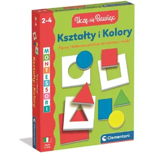 Clementoni Montessori Фигуры и Цвета 2–4 года — Развивающий набор-пазл (50429)