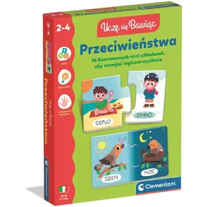Clementoni развивающая укладка-пазл для 2–4 лет, тема сопротивления (модель 50434)