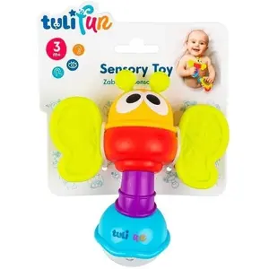 Sensory Toy Bee by KIK — Zabawka Sensoryczna Pszczółka (soft, early development)