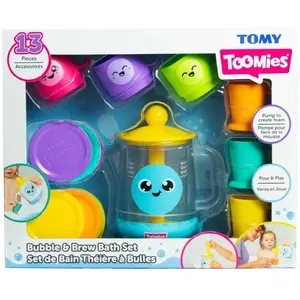 Набор для ванны TOMY Toomies Bubble & Brew — водные игрушки для малышей, игровой набор