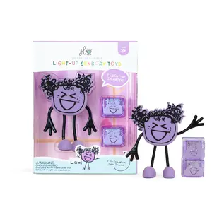 Duronic glo Lumi Pal vannas figūra rotaļlieta violeta — ar gaismas efektiem, 3+ gadi