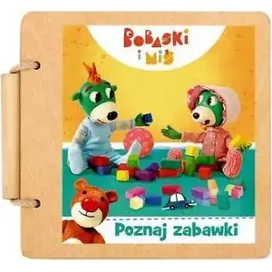 Деревянная книжка-игрушка TREFL Poznaj zabawki 61663 — интерактивная детская книжка