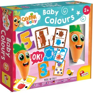 Детская игрушка Lisciani Carotina Baby Windowbox Kolory — развивающий набор, цвета и интерактивность