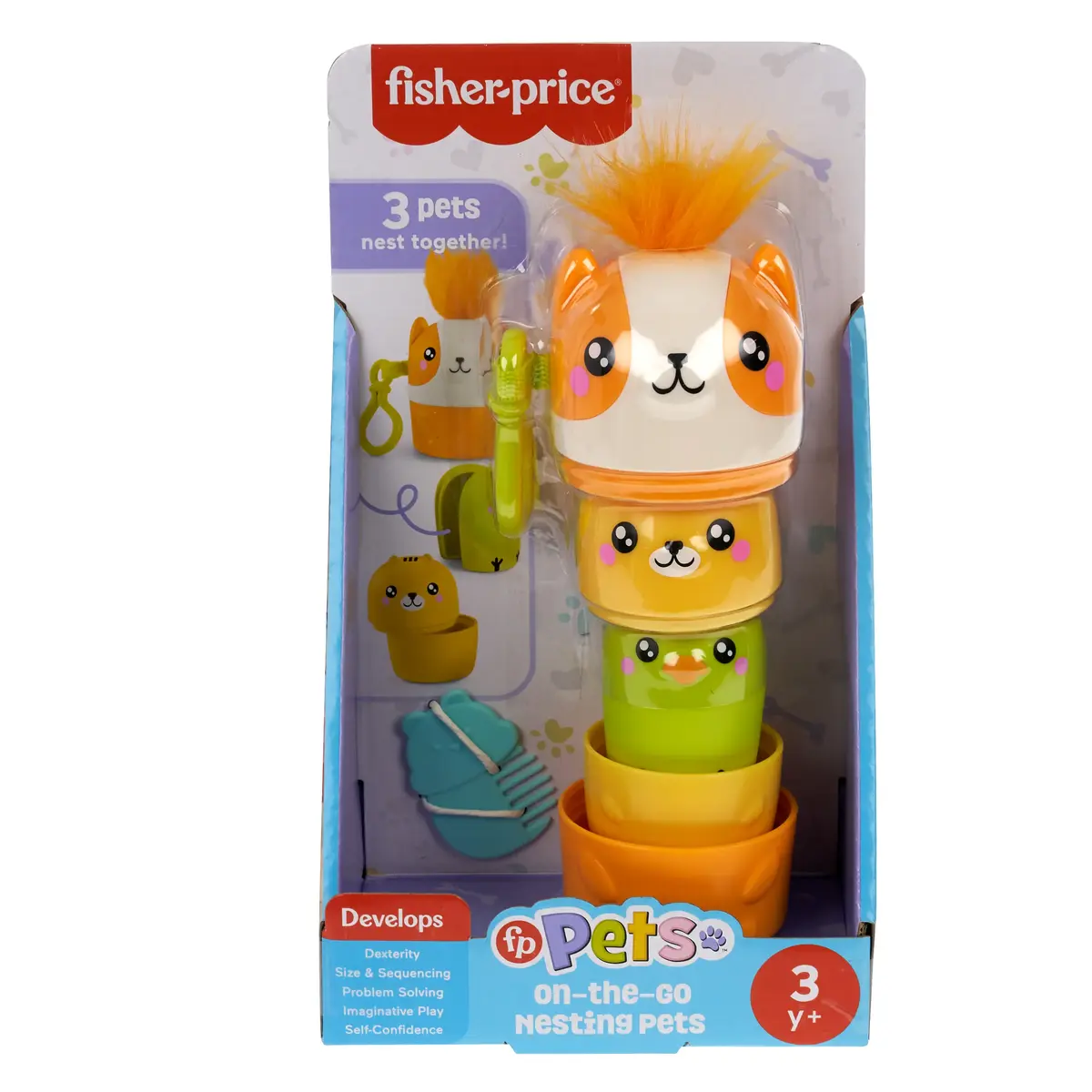 MATTEL Nesting Pets — 4 пластиковые детали Photo 6