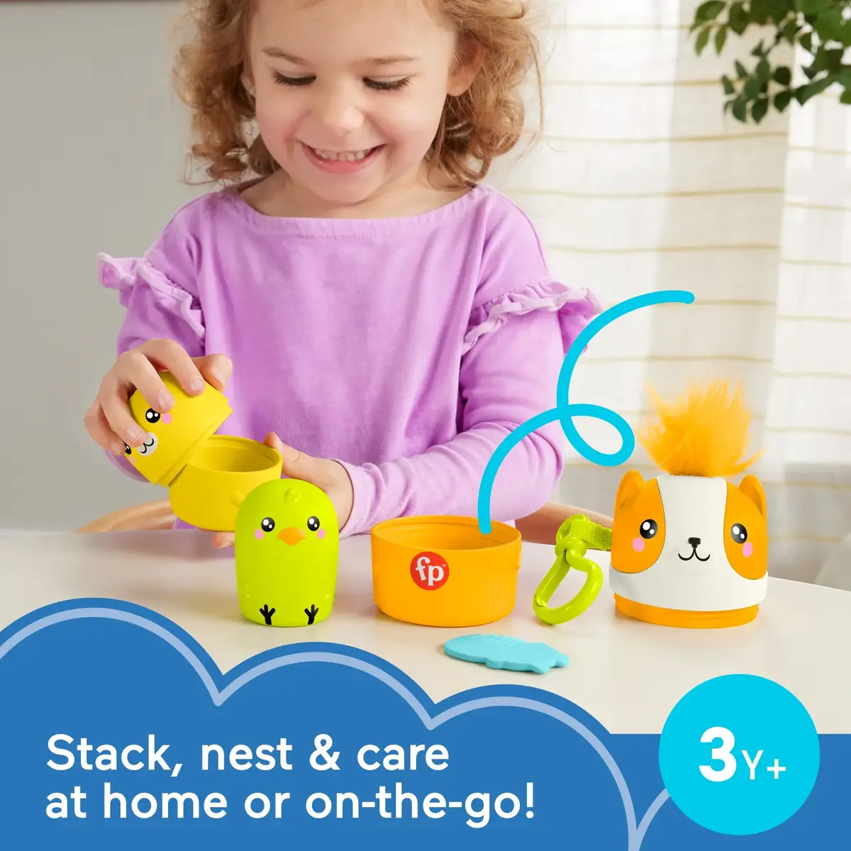 MATTEL Nesting Pets — 4 пластиковые детали Photo 8