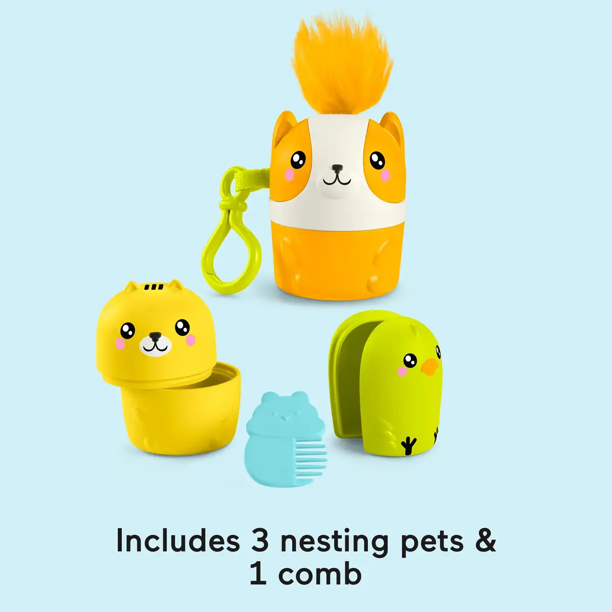 MATTEL Nesting Pets — 4 пластиковые детали Photo 11