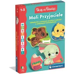 Развивающая пазл-игра Clementoni CLM MALI PRZYJACIELE 50427 для детей 1–3 лет