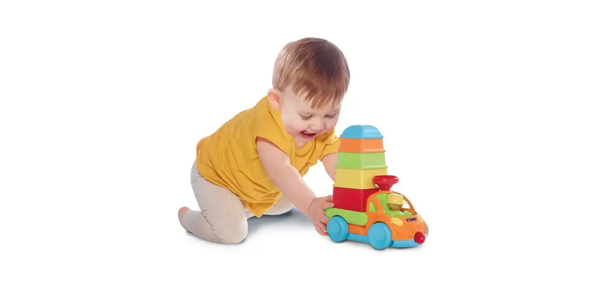 TOMY Pack & Stack Play Truck игрушечный грузовик Photo 4