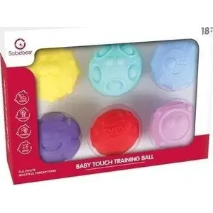 Sensory Balls set 6 pcs Mudpuppy — tactile baby play balls for development