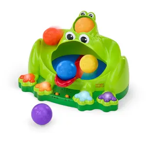 Интерактивная игрушка Clementoni Poppin' Ball Frog 17159 — развивающая для малышей