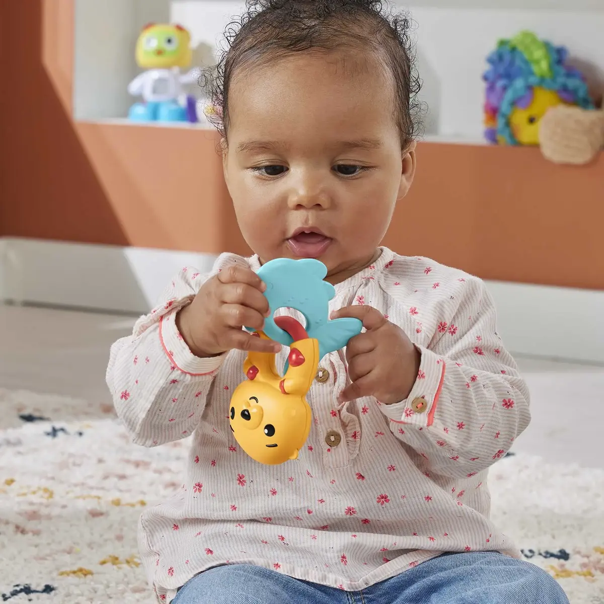 Fisher-Price (MATTEL) HJW11 погремушка, прорезыватель, трещотка Photo 2