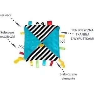Grabulis Hencz Grzechotka szeleszcząca – zīdaiņu rokā turams grabulis, viegla droša konstrukcija