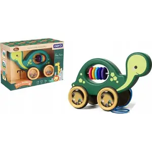 Каталка-черепаха TEKA модель 614873 — детская игрушка на колесах, игрушка для тянущих