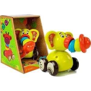 Игрушка LEANToys автомобиль-слон модель 7075 — катающаяся игрушка для младенцев