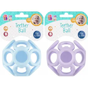 Погремушка Bambam BAM BAM Kula Gum Pastele 9 см — мягкий шарик, MPN M881