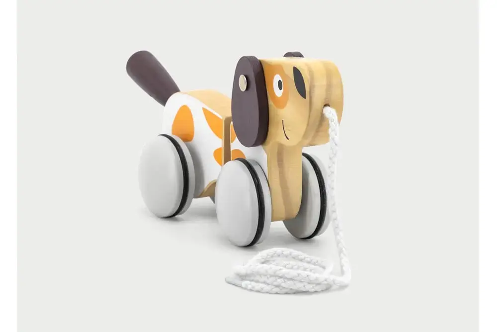 viga toys PolarB Pull Along-Puppy деревянная каталка Photo 2