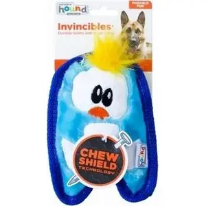 Plīša interaktīvā suņu rotaļlieta Outward Hound Cīņu pīle-pingvīns 15 cm