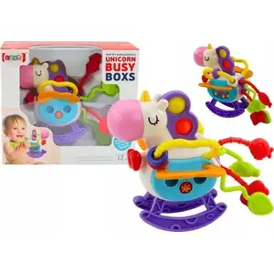 Игрушка для малышей LEANToys сенсорная — резиновая лошадка-погремушка, модель 20866