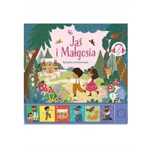 Board book (sound) B-kids — Książka przestrzenna: Słucham baśni. Jaś i Małgosia