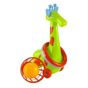 Детская игрушка Czako Baczek Giraffe On Wheels — жираф на колёсах, упаковка 125×180×330 мм
