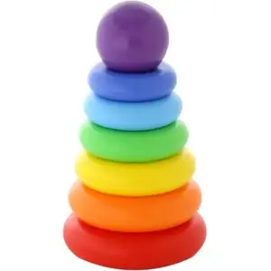 Stacking Pyramid Toy Wader 8 elements with mesh bag