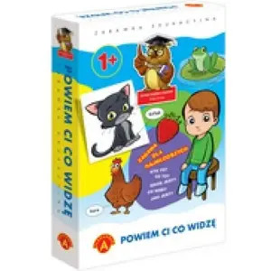 Детская игрушка Alexander «Powiem Ci co widzę» (1770) интерактивная мягкая книжка для малышей