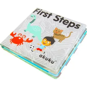 Развивающая книжка akuku A0477 First Step — мягкая интерактивная книга для малышей