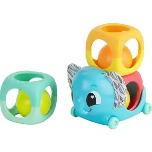 Сенсорные кубики TOMY — набор детских развивающих игрушек для тактильного развития