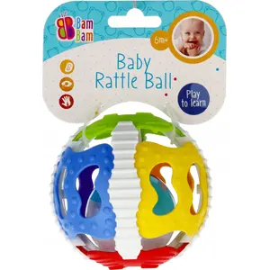 Мягкая сенсорная игрушка-мяч Bambam Kula Gum Z Dzw 12×18×12 см PBH 120