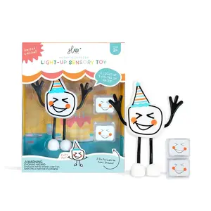 Игрушка-фигура для ванны Soxo glo Party Pal Pal с подсветкой, многоцветная, для детей от 3 лет