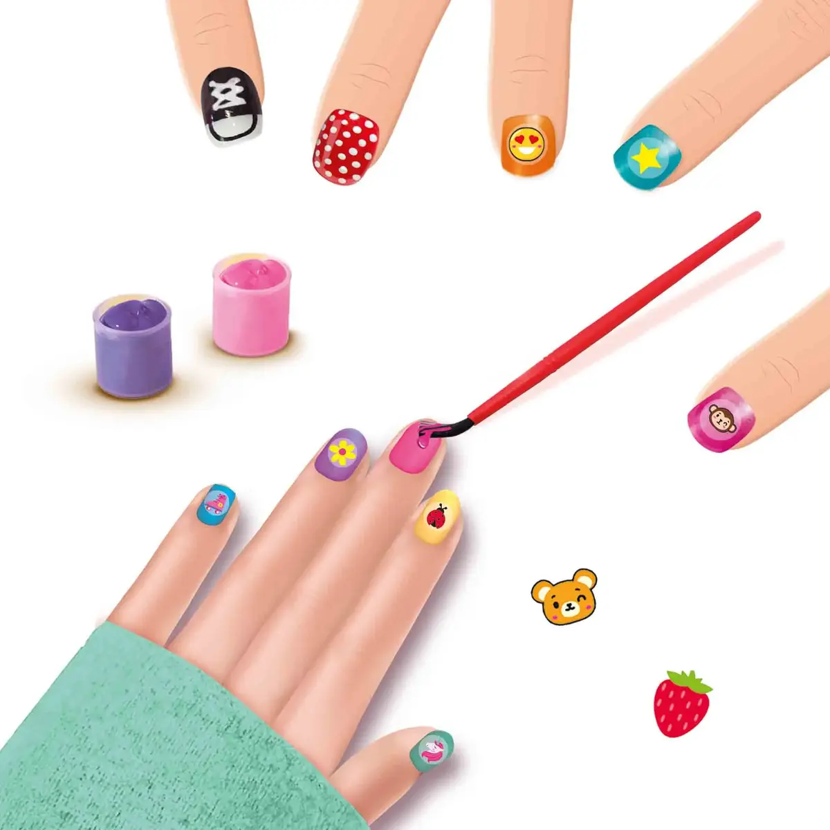 Bērnu manikīra komplekts SES Creative Nail art Photo 3