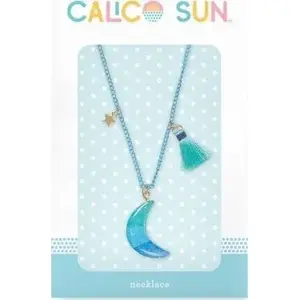 Necklace balloons Kolorowe Baloniki Księżyc ombre by Bielinda — decorative necklace accessory