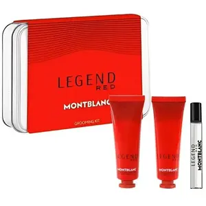 Fragrance Gift Set mont blanc Legend Red — EDP 7.5 ml, Face Cream 30 ml, Cleansing Gel 30 ml