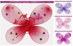 Paper Decorations Pack Mega Creative SKRZYDLA SWIAT AKC 50x38 cm mix4